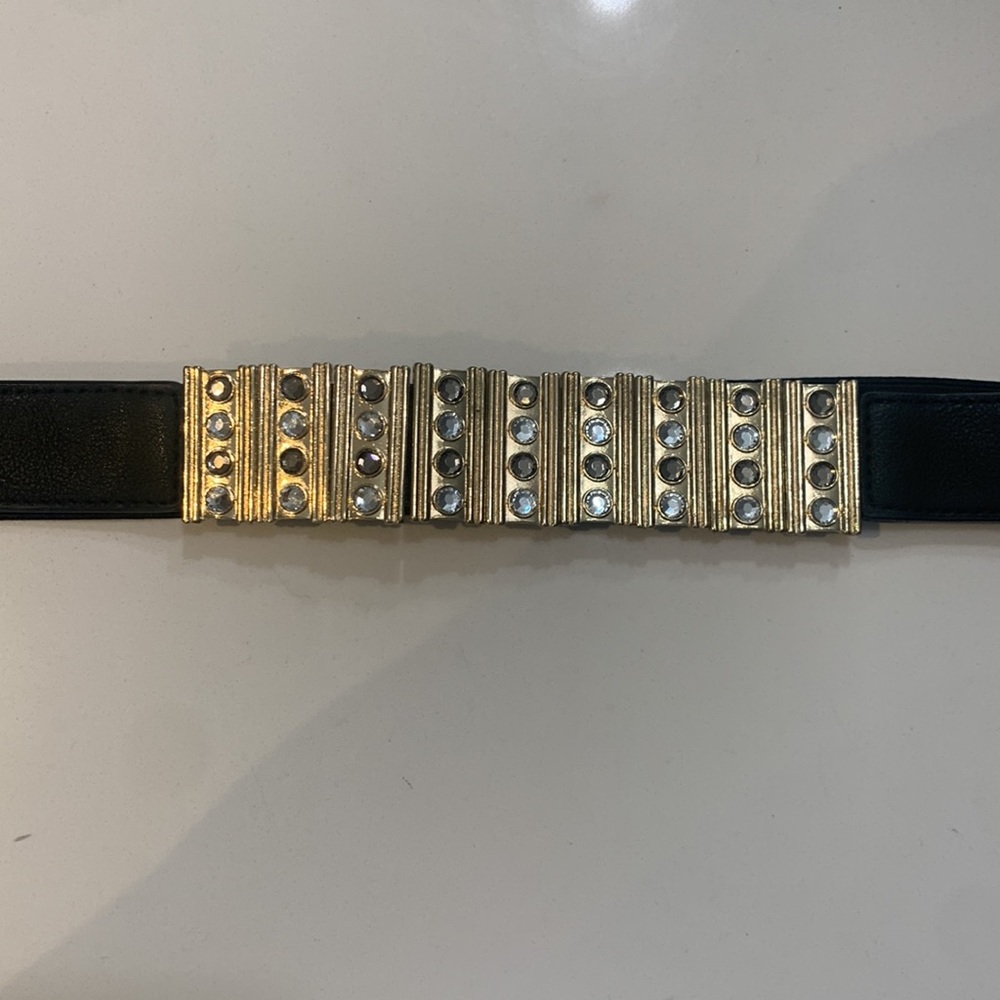 Bebe Rhinestone Belt - Picture 2 of 6